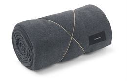 KARMAMEJU HIMALAYA BLANKET DARK GREY